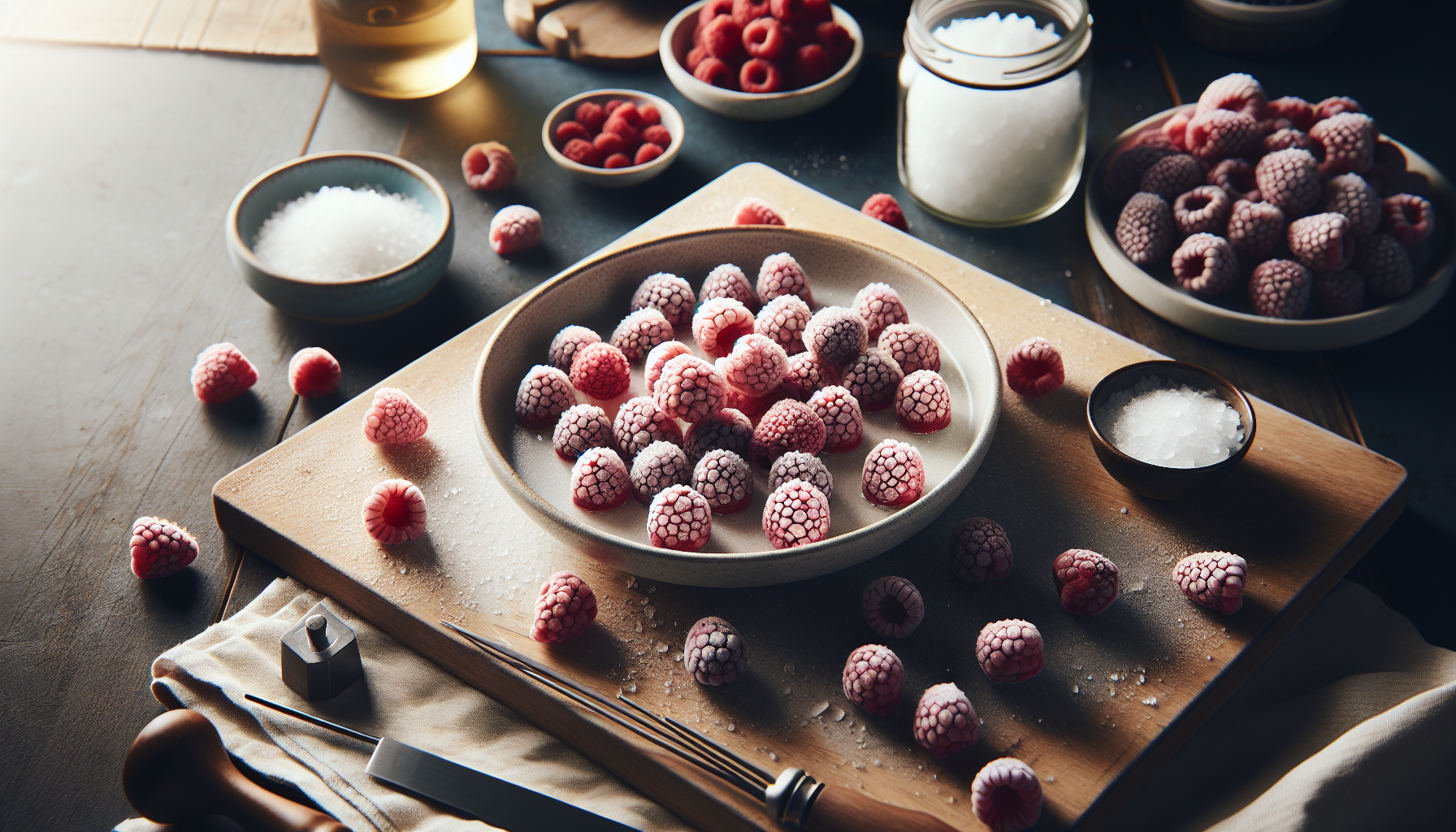 Jak i ile gotować mrożone maliny
