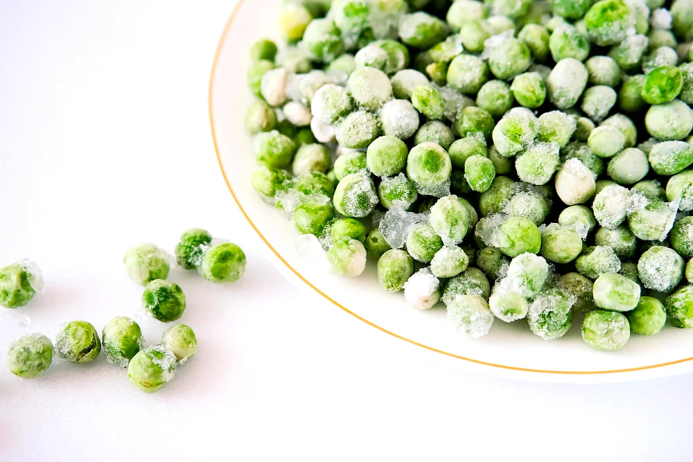 Jak i ile gotować mrożony groszek