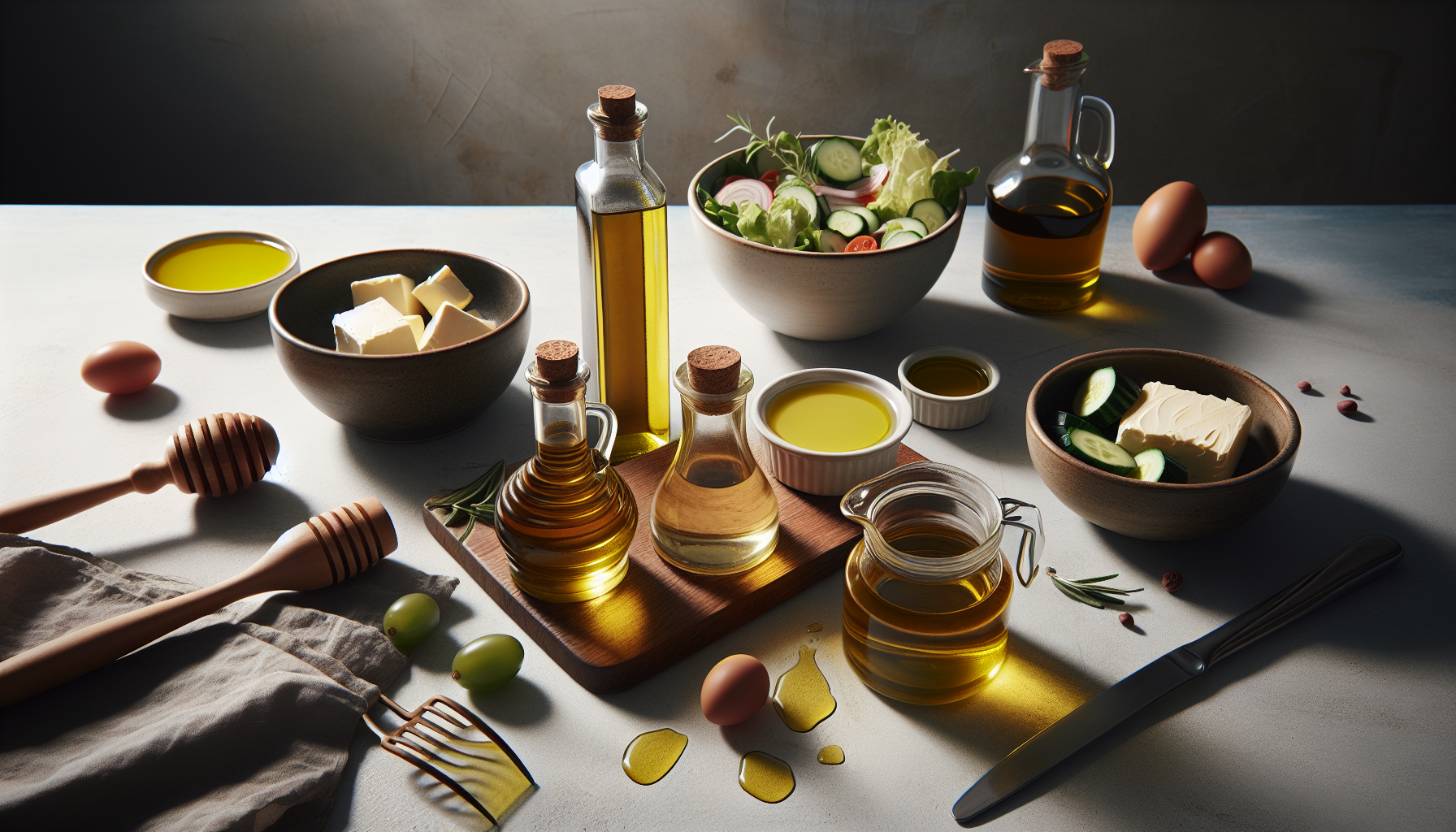 Oleje w kuchni: który do smażenia, który na zimno